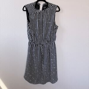 Apt. 9 Black and White Sleeveless Dress